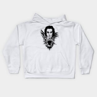 Crow Face Kids Hoodie